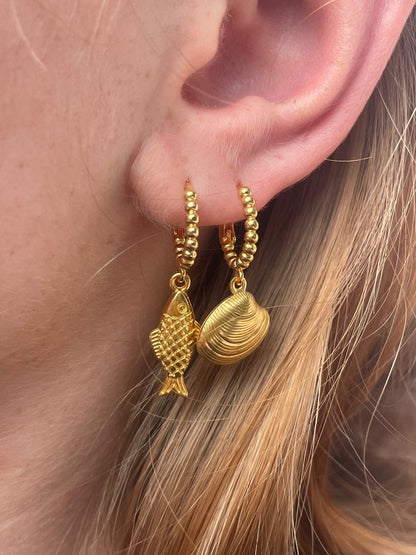 Clam Shell Earrings